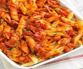 Backed Pasta (Red Sauce)