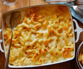 Backed Pasta (White Sauce)