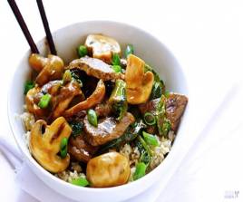 Beef Ginger Mushroom