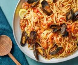 Sea food pasta